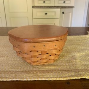 Vintage Longaberger Woodcrafts Basket